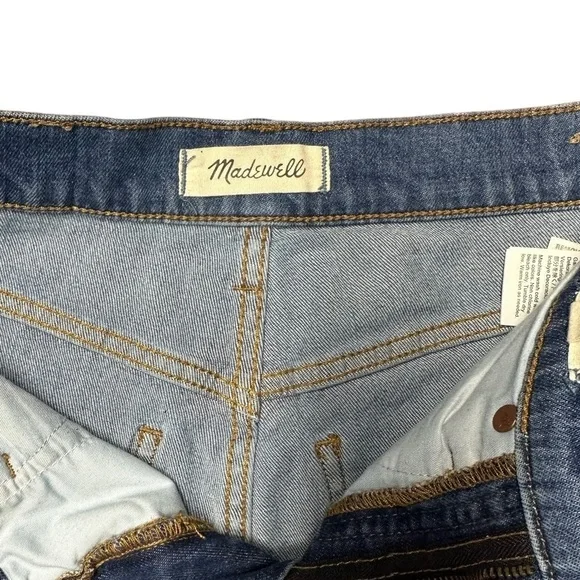 Madewell The Perfect Vintage Crop Jean ~ Women’s Raw Hem Mom Jeans ~ Size 24 - Picture 5 of 16